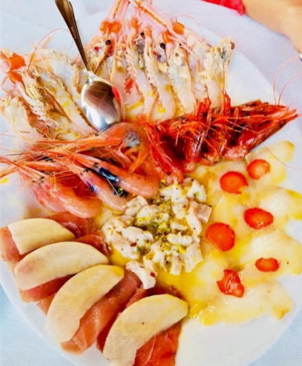 Shrimp platter
